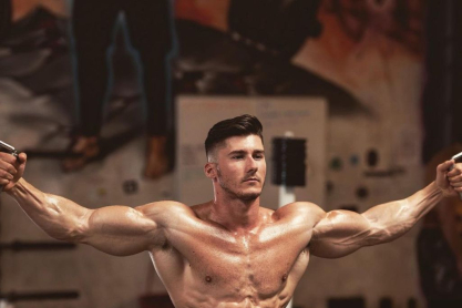 Ο vegan bodybuilder Nimai Delgado