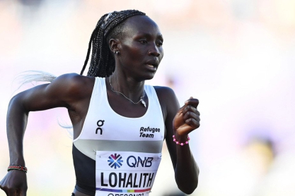 Αντζελίνα Ναντάι Λόχαλιθ: «Έτρεξα για τα εκατομμύρια των προσφύγων»