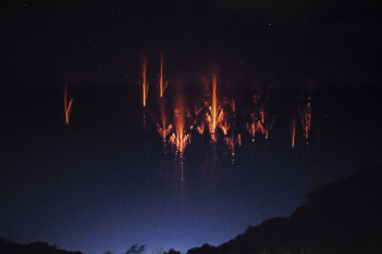 Σπάνιο ηλεκτρικό φαινόμενο πάνω από το Αιγαίο - Η εντυπωσιακή φωτογραφία της NASA