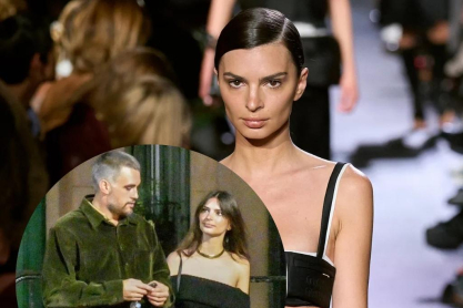 H Emily Ratajkowski φιλιέται παθιασμένα με άγνωστο άντρα (και όχι τον Brad Pitt)