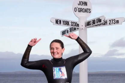 Η πρώτη γυναίκα που κολυμπά 900 μίλια ανοιχτής θάλασσας