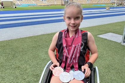 Μια 10χρονη αθλήτρια δίνει μαθήματα ζωής και απαντά σε όσους της έλεγαν πως «Δεν μπορεί»