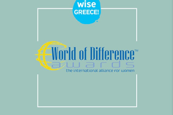 Στη Wise Greece το World of Difference Award 2022 για τη δράση της στην οικονομική ενδυνάμωση των γυναικών!