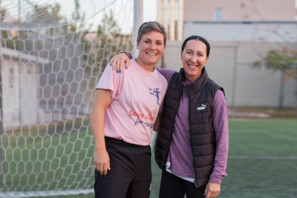 Οι Tara Koleski και Jennifer Grab έβαλαν γκολ για τη συμπερίληψη και τη γυναικεία ενδυνάμωση