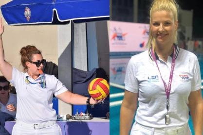 Πόλο: Οι Μαρία Δασκαλοπούλου και Ναταλία Μαρκοπούλου έσπασαν το φράγμα των ανδρών στη διαιτησία