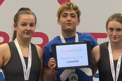 Melika Balali: Η Ιρανή παλαίστρια που μάχεται με την «ευθύνη» της καταγωγής της