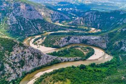 Στενά Νέστου: Όταν η φύση ζωγραφίζει