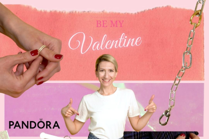 Be my Valentine by Pandora: The Casual Chic Look