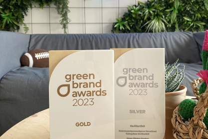 Με δύο Green Brand Awards συστήνεται στην ελληνική αγορά, η Re4Earth®, το νέο, πραγματικά eco-friendly brand