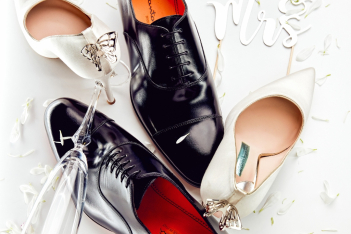 Η elevated bridal συλλογή παπουτσιών της KALOGIROU ολοκληρώνει κομψά κάθε νυφικό look