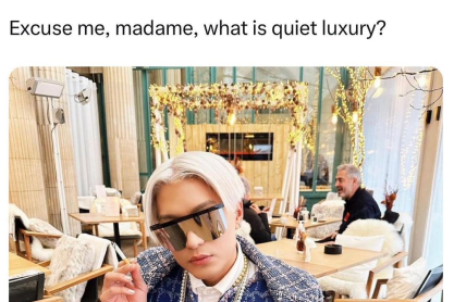 Τελικά, το "quiet luxury" είναι ένα ψέμα; Ο Bryanboy ξεσπά