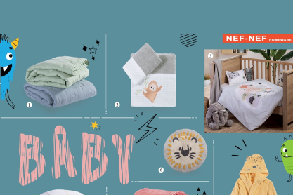 Making Memories: Η NEF-NEF Homeware συνθέτει ένα μικρόκοσμο φαντασίας και τρυφερότητας με την ολοκληρωμένη συλλογή Baby & Junior