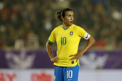 Η Μάρτα στην αποστολή της Βραζιλίας για έκτο Παγκόσμιο Κύπελλο Γυναικών