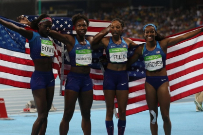 Η «κατάρα» της 4Χ100μ. γυναικών των ΗΠΑ στο Ρίο