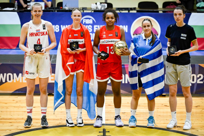 EuroBasket U18 Γυναικών: Στην καλύτερη πεντάδα η Στολίγκα