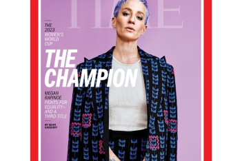 Η Mέγκαν Ραπίνο στο εξώφυλλο του TIME: «Υπάρχει ακόμη πολλή τρανσφοβία. Τα άτομα αυτά είναι αληθινές γυναίκες»