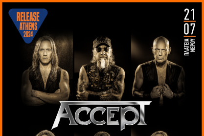 Το Release Athens 2024 υποδέχεται τους Accept