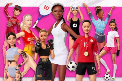 Η Barbie τιμά τις γυναίκες στον αθλητισμό δημιουργώντας τις κούκλες εννέα αθλητριών-προτύπων