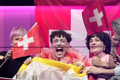 Eurovision 2024: Τι είναι η σημαία που κρατούσε ο τραγουδιστής της Ελβετίας