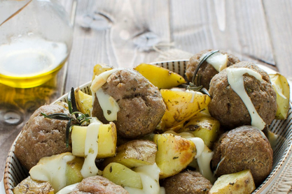 Υγιεινά κεφτεδάκια στο air fryer σαν τηγανητά