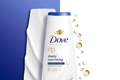 Νέα σειρά αφρόλουτρων Dove Advanced Care: 24ωρη αίσθηση ενυδάτωσης απευθείας από το ντους!