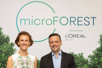 Ένα micro Forest φυτεύεται στην καρδιά της Αθήνας από τη L'Oréal Hellas