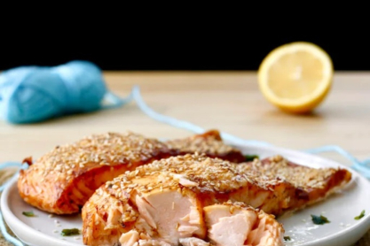 Σολομός στο air fryer με την πιο νόστιμη κρούστα