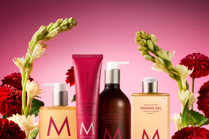 Η Moroccanoil® επεκτείνει τη συλλογή της με προϊόντα σώματος με το νέο άρωμα Dahlia Rouge