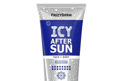 Το νέο FREZYDERM Icy After Sun ανακουφίζει, ενυδατώνει και αποκαθιστά το δέρμα μετά από μία ημέρα στον ήλιο και τη θάλασσα