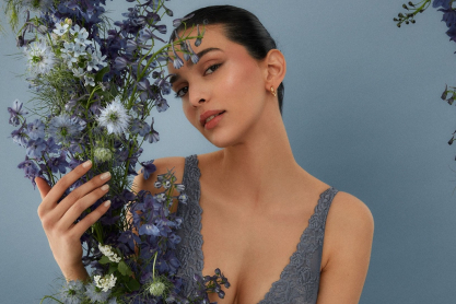 Η Intimissimi παρουσιάζει τα νέα χρώματα της σειράς Pretty Flowers 1294