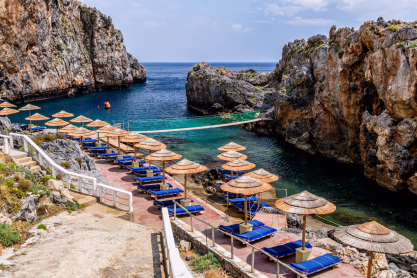 Ένας πολύ καλός λόγος για να επισκεφθείς την Κρήτη, είναι αυτή η παραλία που μοιάζει σαν πισίνα