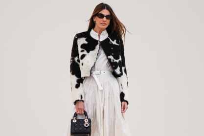 bianca brandolini cow print