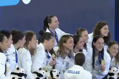 Στην “κορυφή” η Εθνική Πόλο Γυναικών - Παγκόσμια πρωταθλήτρια για πρώτη φορά 