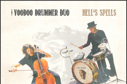 «HELLaS SPELLS»: Το ντεμπούτο άλμπουμ του Voodoo Drummer Duo μόλις κυκλοφόρησε
