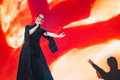 Eurovision 2025: Η grande εμφάνιση της Klavdia στην πρώτη πρόβα