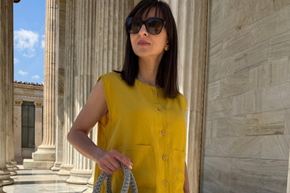 Marina Vernicos x Miss Polyplexi, αποκαλύπτουμε τις limited edition τσάντες που ενώνουν τέχνη & μόδα