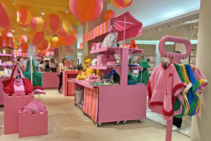 Το brand Sun of A Beach στο πολυκατάστημα Le Bon Marché στο Παρίσι