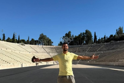 Ο Νόβακ Τζόκοβιτς εξερευνά την Αθήνα - Η επίσκεψη στο Καλλιμάρμαρο