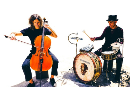 VOODOO DRUMMER DUO: Η παρουσίαση του νέου άλμπουμ με θέα την Ακρόπολη