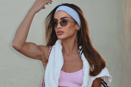 γυμναστική με μακιγιάζ