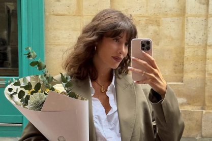 μοντέρνο γαλλικό μανικιούρ