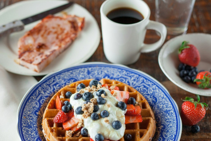 Θέλεις βάφλες χωρίς τύψεις; Δοκίμασε αυτή τη συνταγή χωρίς βούτυρο