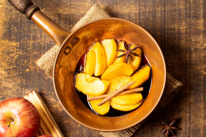 Καραμελωμένα μήλα με άρωμα φθινοπώρου για cozy στιγμές στο σπίτι