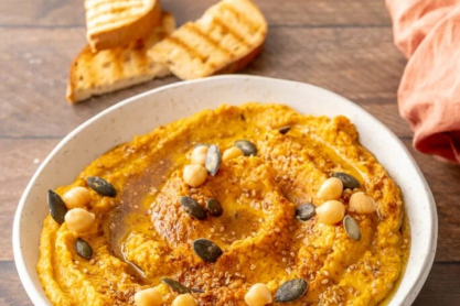 Υπέροχο χούμους με κολοκύθα