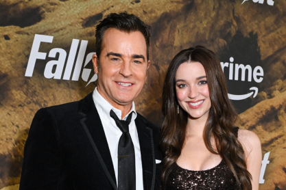 Ο Τζάστιν Θερού και η Νικόλ Μπράιντον Μπλουμ περιμένουν το πρώτο παιδί τους