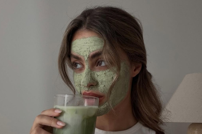 σπιτική μάσκα προσώπου με αγγούρι