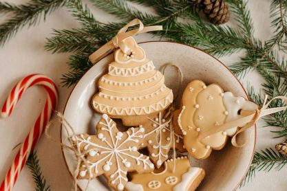 Χριστουγεννιάτικα μπισκότα με μέλι