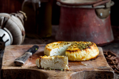 Ψητή ρικότα με λίγα υλικά και υπέροχη γεύση