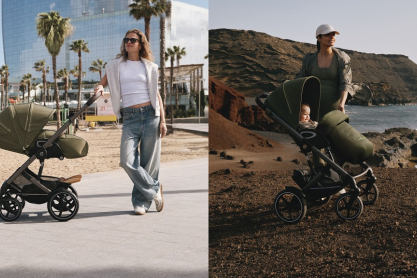 Το καρότσι Talos S Lux της Cybex είναι σχεδιασμένο για την πόλη αλλά και τη φύση