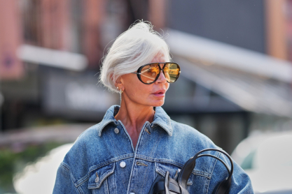 κούρεμα για γκρίζα μαλλιά